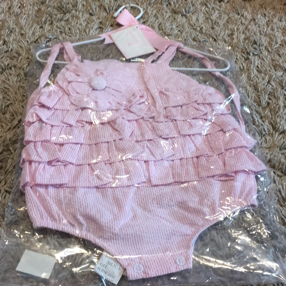 Mud Pie Ruffle Romper